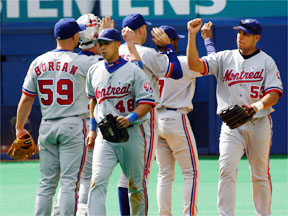 Expos at the end of a game