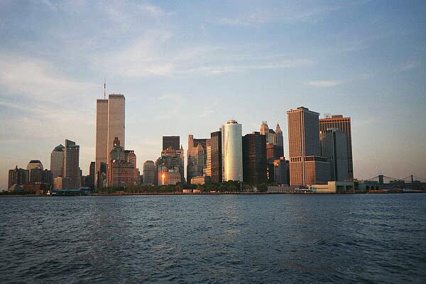 Picture of NY Skyline from Ferry