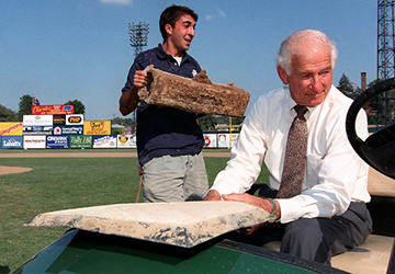 Tex with Home Plate