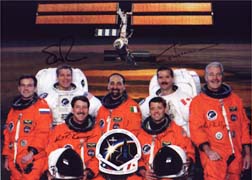 Photo of STS-100 Shutle Crew